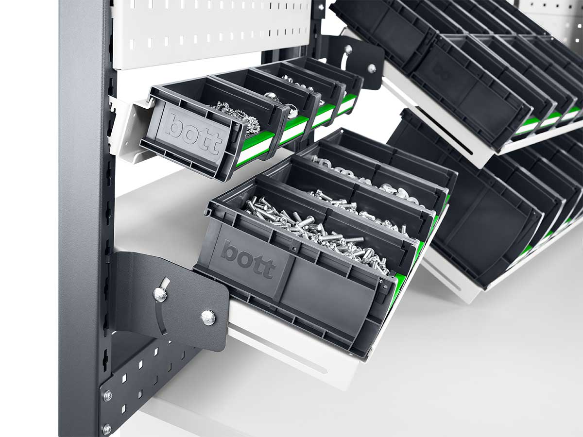 Krabice na malé díly do stojanu Kanban