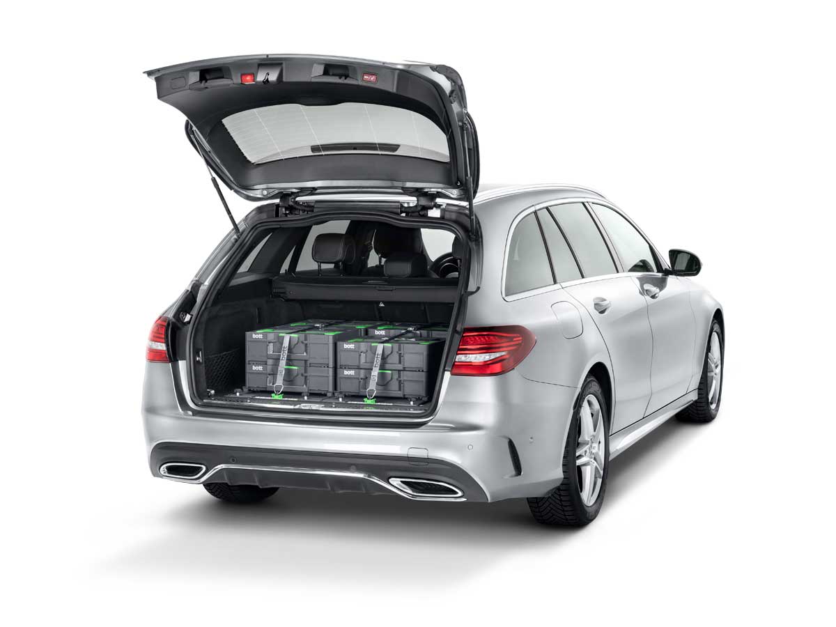 Správná přeprava systému kufrů Systainer³ v automobilu