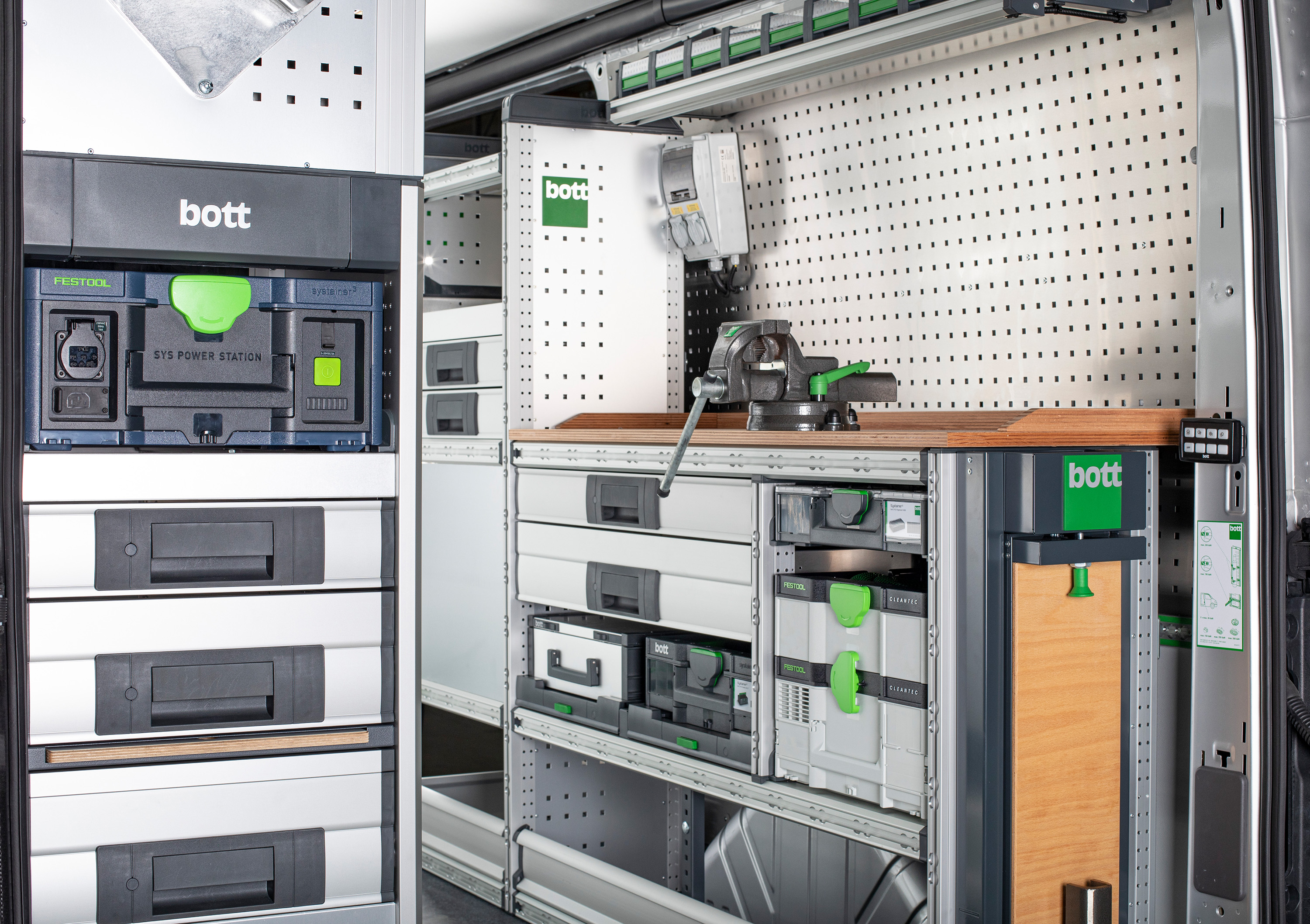 Fahrzeugeinrichtung als mobile Werkstatt - Urheber Bott GmbH & Co. KG.jpg